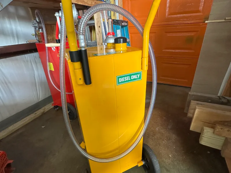 Fuel Caddy Nozzle Holder
