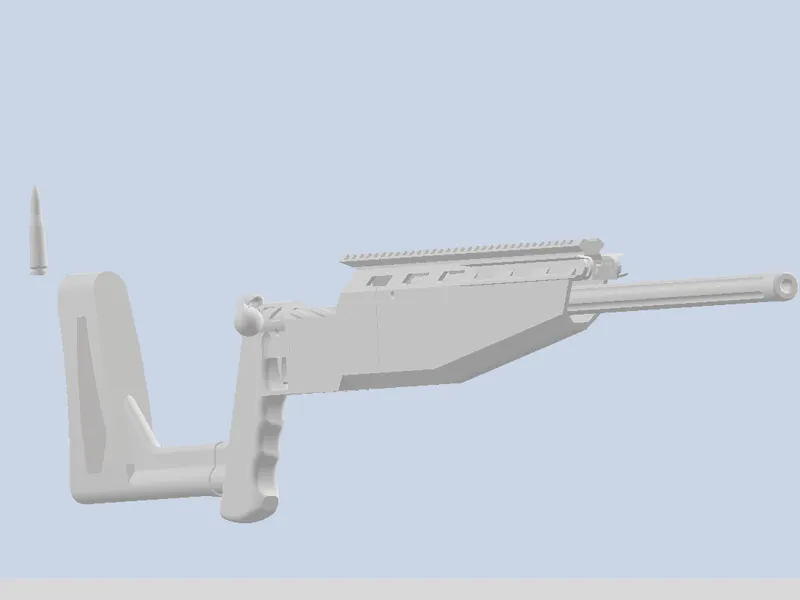 M24SWS抛壳（不可发射）