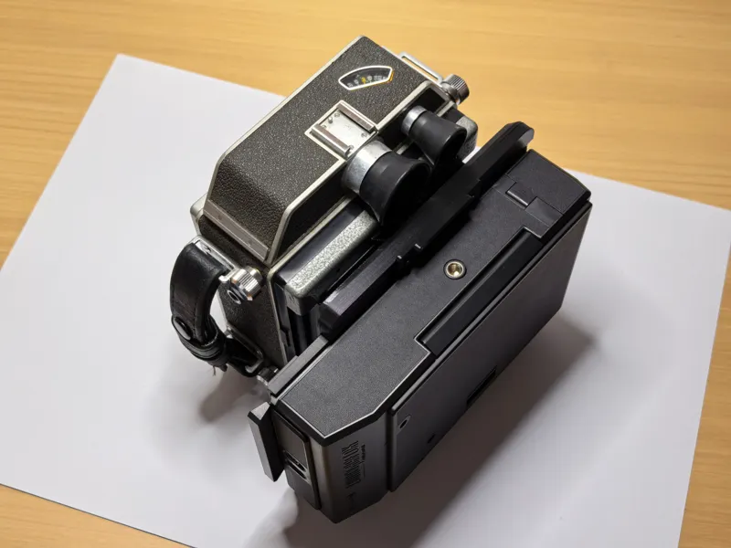 骑士6×9相机转接Lomograflok拍立得后背