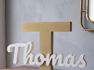Parametric Name & Letter Sign - Art-Futuratech