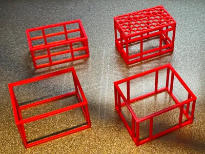 Parametric space filler for boardgame inserts