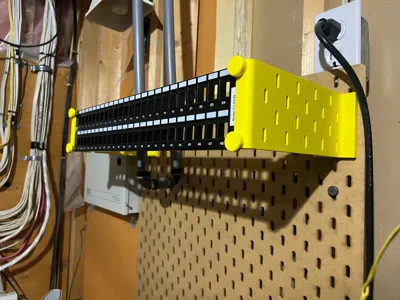 Ikea Skadis Network Keystone/Patch Panel Mount