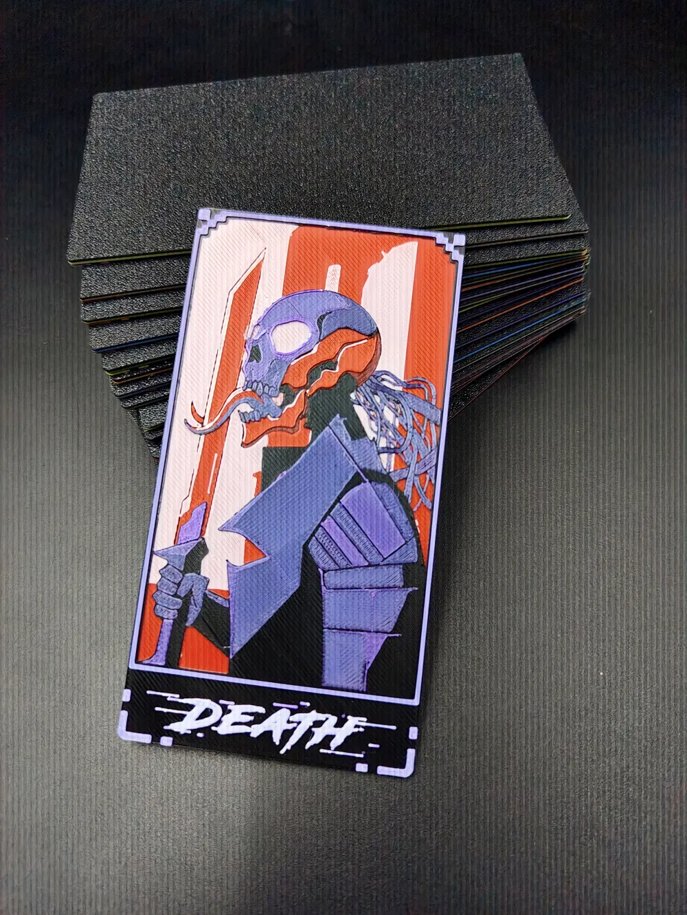 2077 Relief Tarot Card Series - Death | Game Relief Card Set | [2077 ...