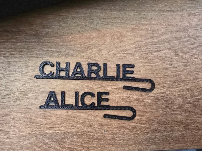 Glass Name Tag Generator