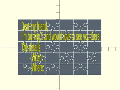 Customizable Puzzle