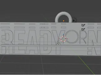 ready or not keychain