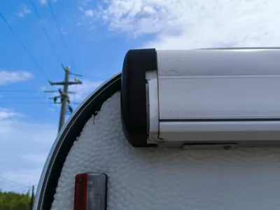 Left end cap for Fiamma F50 Pro F45 camper awning