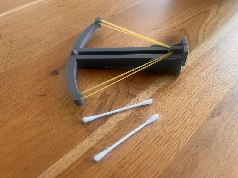 crossbow cotton swab and skewer