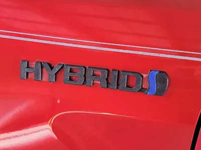 Hybrid Vehicle Badge Emblem