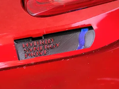 Hybrid Synergy Emblem