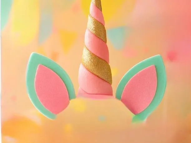 Orelhas e Chifre unicornio apenas para teste