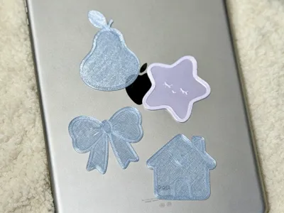 Imitation Organza Soft Cute Bookmarks | Bow/Star/House/Pear