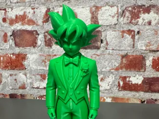 Goku traje novio
