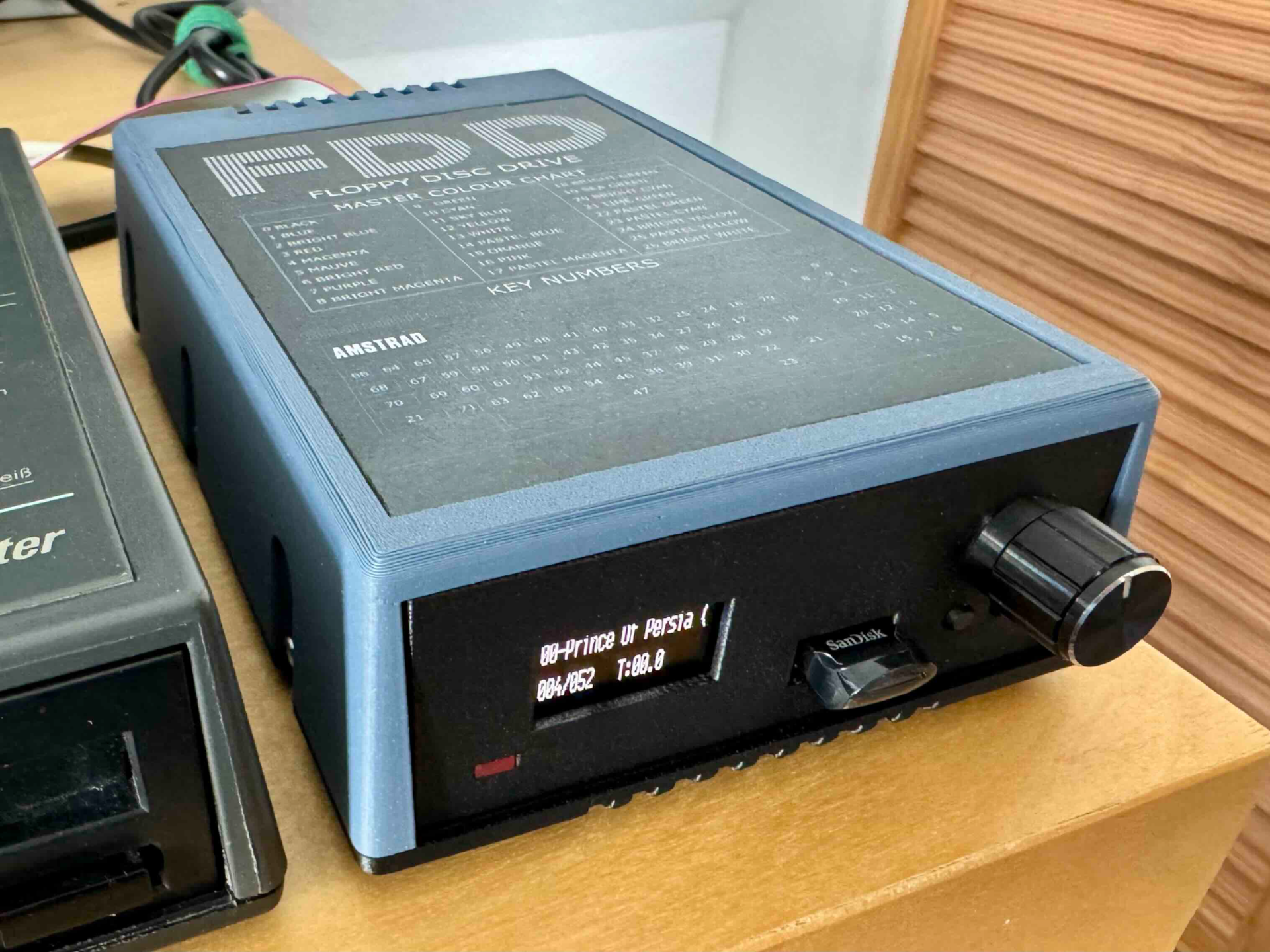 Amstrad/Schneider CPC external Floppy/Gotek case