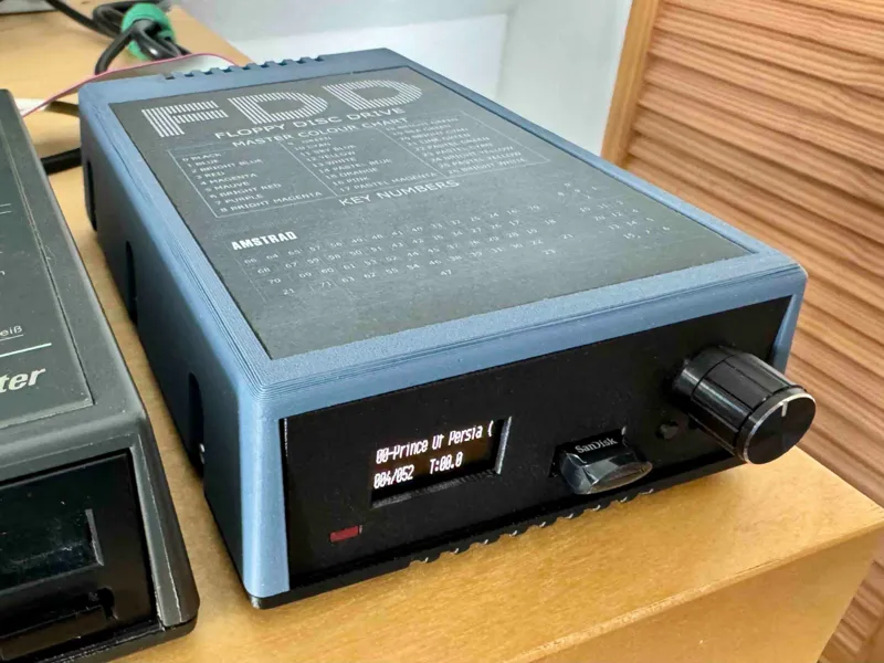 Amstrad/Schneider CPC external Floppy/Gotek case