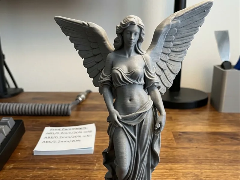female angel statue