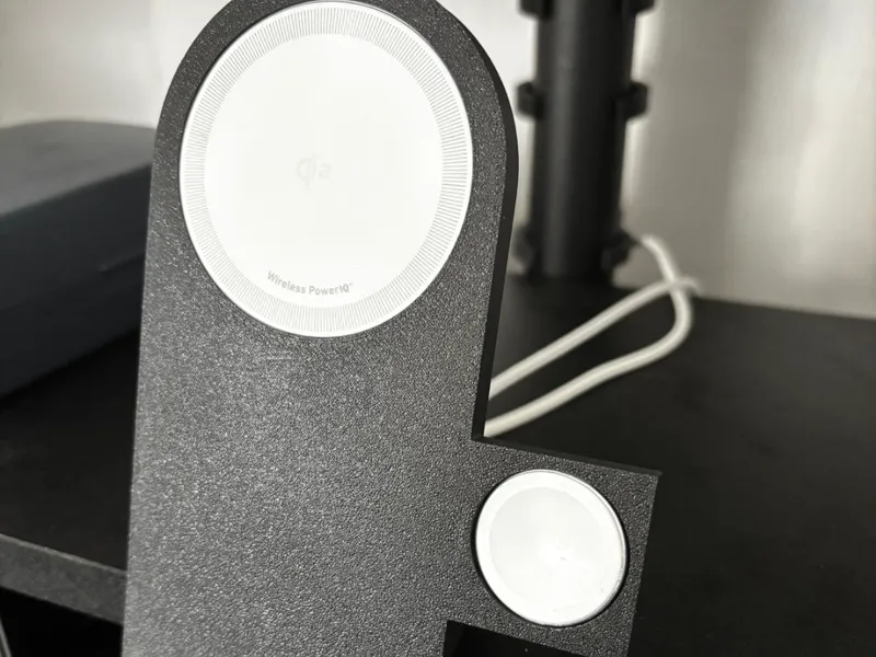 Desk Mount for Anker Qi2 Charger & Apple Watch