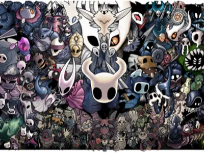 hollow knight litho canvas