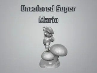 Super Mario Uncolored