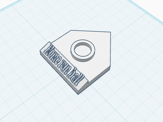 Home run baseball stand
