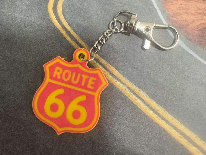Route 66 Keychain