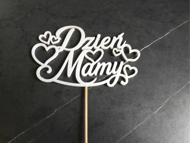 Toper „Dzień Mamy” z sercami