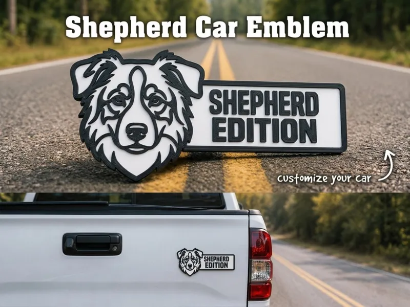 Shepherd Car Emblem - The Shepherd Edition
