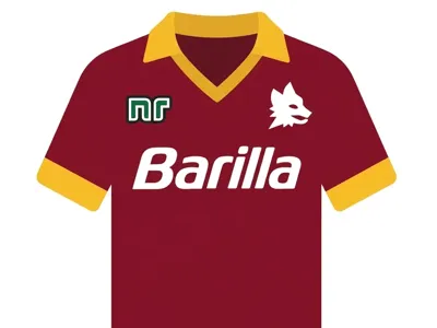 80s A.S. ROMA JERSEY 