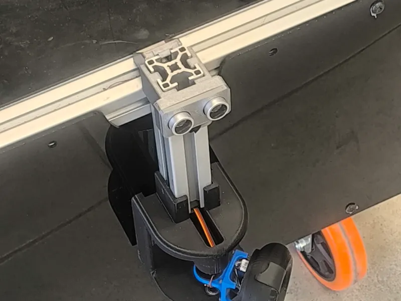 Base sensor ultra sonico perfil 30x30