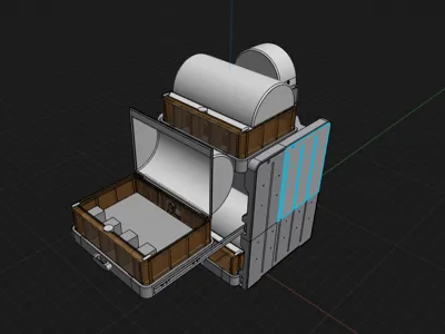 AMS Rack / Cad File (stp)