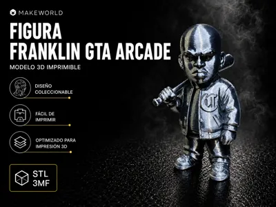 ARCADE GTAV  TRIBUTO FAN- FRANKLIN 3D