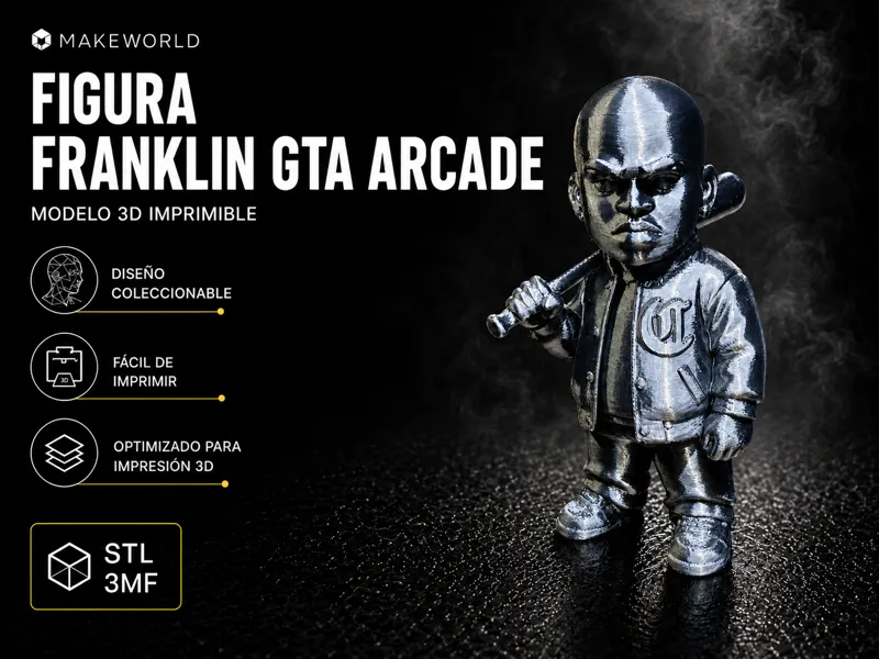 ARCADE GTAV  TRIBUTO FAN- FRANKLIN 3D