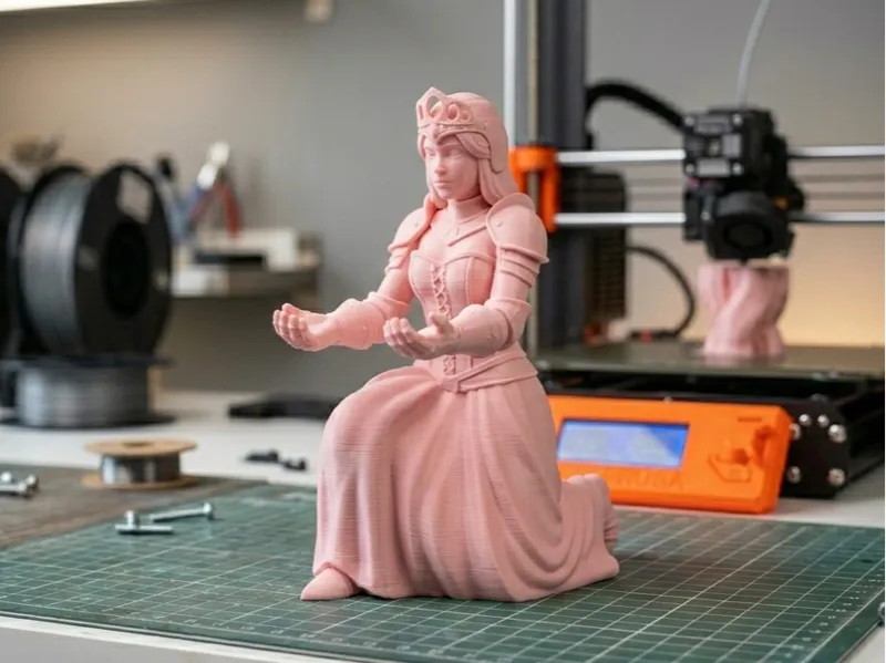 Fantasy Princess Pen Holder Desk Companion