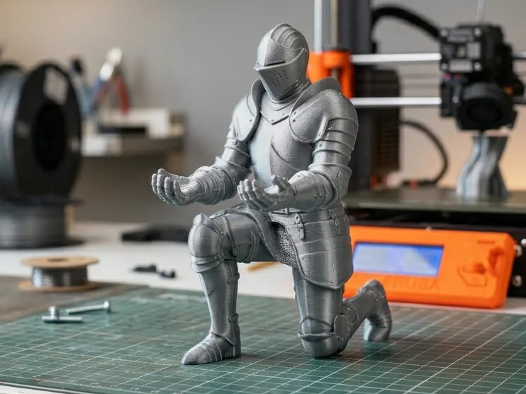 Royal Knight Pen Holder Guardian