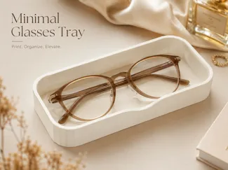极简眼镜托盘/桌面收纳 |Minimal Eyeglasses Tray