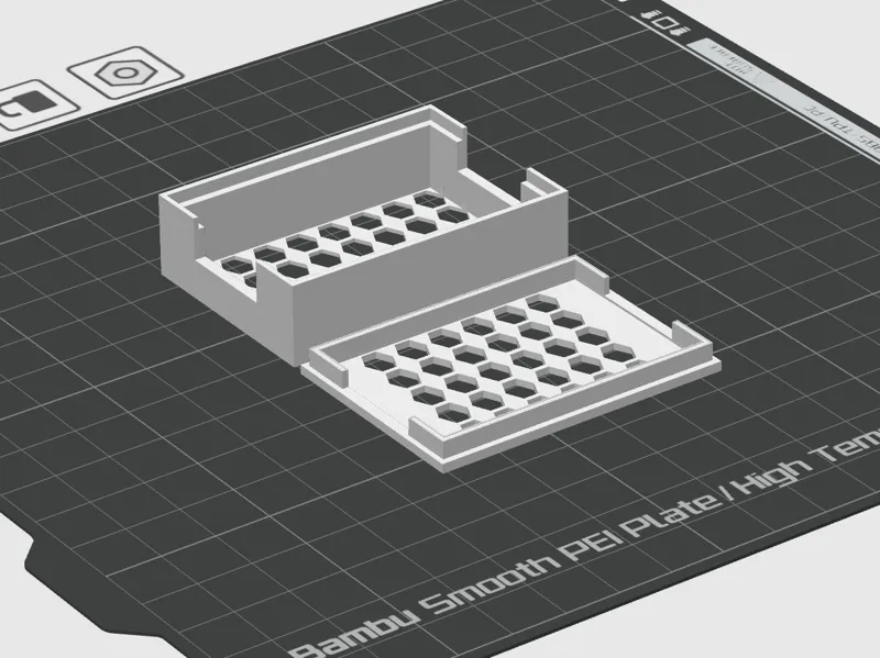 卡扣式通用电气元件 pcb散热外壳盒子