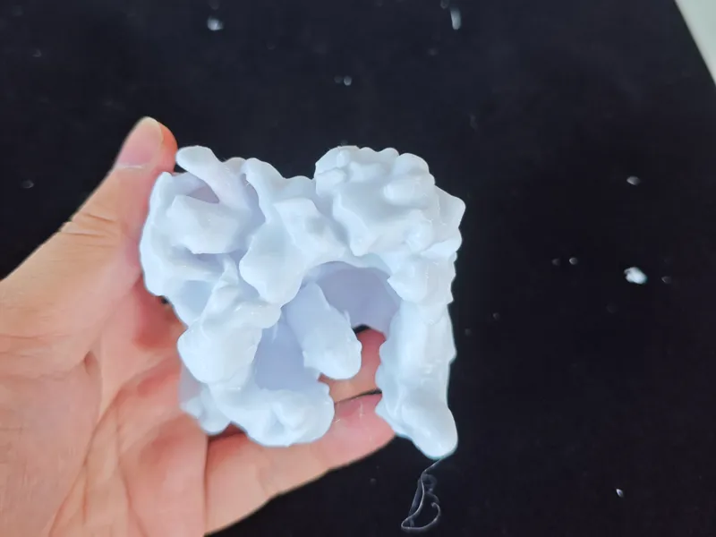 海缸造景 自然 景观，多孔洞造型  海葵 珊瑚 一键打印 可上色 躲避屋 躲被窝 躲避洞 繁殖 装饰