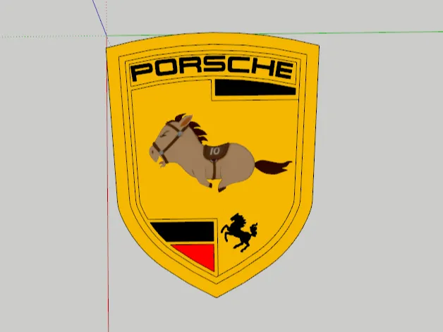 logo porsche mix