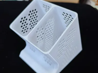 Hollow Storage Box Pen Holder