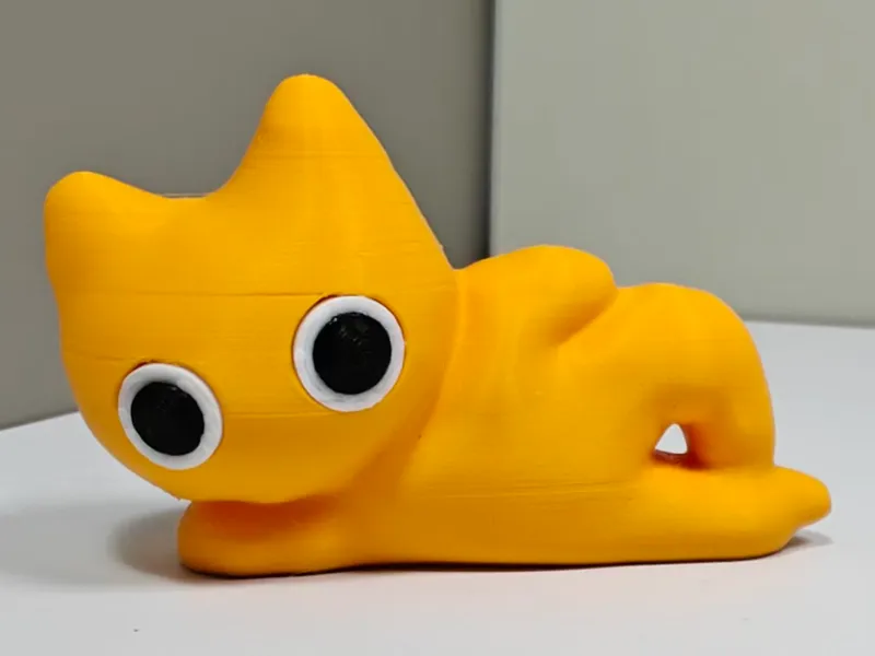 橙色躺躺猫