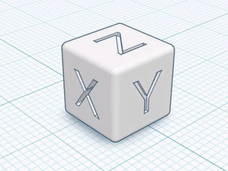 Calibration cube