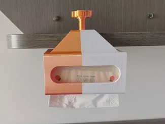 悬挂纸巾盒