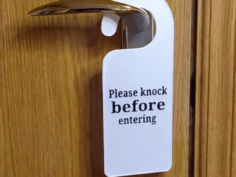 Door sign
