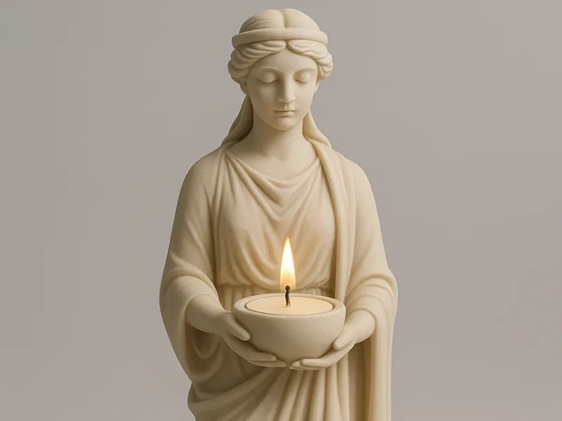 Angel Candle Holder STL