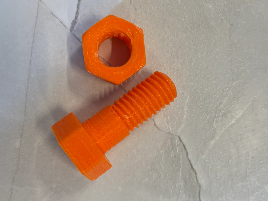 Customizable Metric Bolt & Nut Library (M6-M20) 