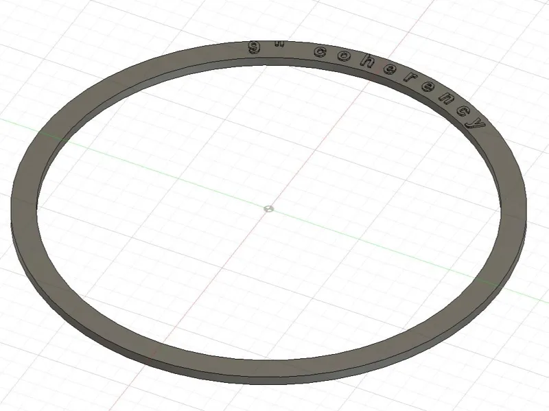 9 inch coherency check ring for WH40k 11. Edition