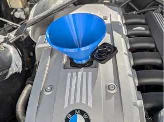BMW N52 Oil Funnel with Air Vent