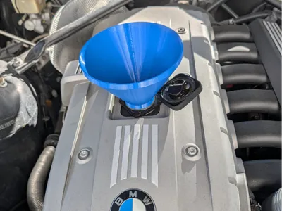 BMW N52 Oil Funnel with Air Vent