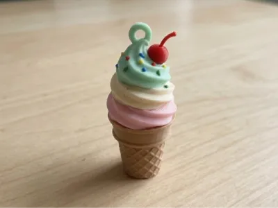Ice Cream Key Chain