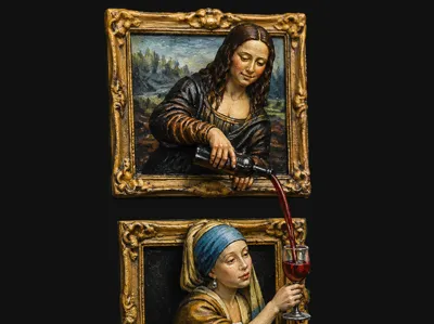 Mona Lisa & Girl with a Pearl Earring